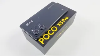 UNBOXING ASMR - POCO X5 PRO 5G (Astral Black) 8/256 (4K) #asmr