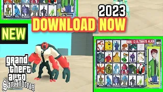 GTA SA - Download Ben10 Alien Selector Mod 2023  Apus11 Mods | Ben10 Char Selector | GTA SA Android