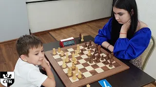 Super Sonic (1574) vs D. Salimova (1572). Chess Fight Night. CFN. Blitz