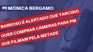 Barroso é alertado que Tarcísio quer comprar câmeras para PM que filmam pela metade | Mônica Bergamo