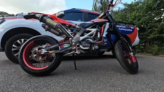 APRILIA sxv550 custom map