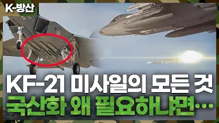 [K-방산]  KF-21 미사일의 모든 것 국산화 필요한 이유 알겠죠?