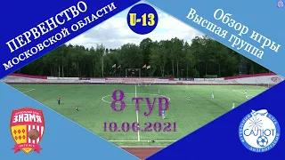 Обзор игры  СШОР Знамя   2-2   ФСК Салют 2008