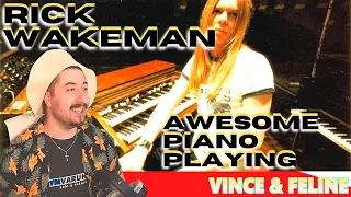 FIRST TIME HEARING - Rick Wakeman's awesome piano solo