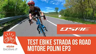 Osme OS Road: test ebike con motore Polini EP-3