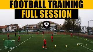 Football Training | Full Session | U11 - U12 - U13 - U14 | Thomas Vlaminck