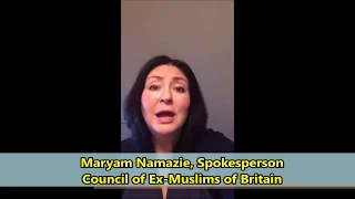 Maryam Namazie on Ex-Muslims of Sri Lanka's First Anniversary