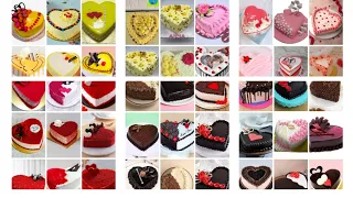 Heart ♥ Shape Cake Designs Photos Collection Video For Anniversary Cake 🎂, Party Cake, Birthday Cake