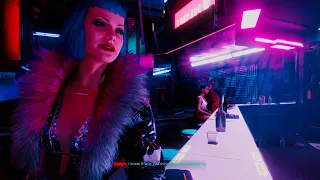 Cyberpunk 2077: Meeting Evelyn at Lizzie's Bar