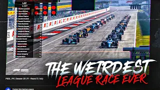 THE WEIRDEST LEAGUE RACE EVER? - PSGL Round 5 Monza