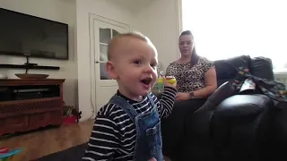 Fun with my Grandson - best viewed in VR.