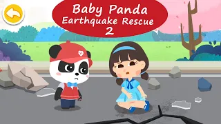 Baby Panda Earthquake Rescue 2 - Reinforce Your Knowledge on Earthquake Rescue! | BabyBus Games