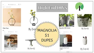 High End DIY's I Magnolia $1 Dupes