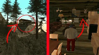 Secret Places On Mount Chiliad Gta San Andreas (Hidden House)