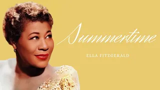 4K Enhanced Colorization: Ella Fitzgerald - Summertime (Live 1968)