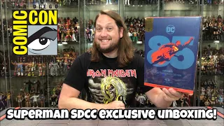 Superman SDCC 23 85th Anniversary Mcfarlane DC Unboxing & Review!