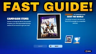 How To COMPLETE ALL SAVE THE WORLD QUEST PACK QUESTS CHALLENGES in Fortnite! (Quests Pack Guide)