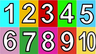 1234 Number Song, Number Names, Number Names 1 to 10, 123 Number Spelling, Number song | ABC Kids YT