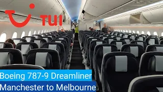 | Trip Report | On the Dreamliner! |TUI Airways Boeing 787-9 Manchester to Melbourne Orlando