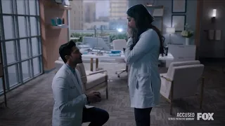 The Resident 6x13 | Devon proposing to Leela