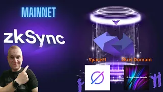 ZkSync Mainnet. Testujemy i stawiamy Domene! ZkSn Domain, SpaceFi. #zksync #airdrop