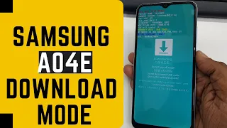 Get Ready to Download: Activate Samsung A04E Download Mode!