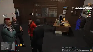 EL SUPER INTENDENTE SE RIE CUANDO GUSTABO DICE ( SEME ESTA PONIENDO INEFABLE )   ( GTA ROLEPLAY)