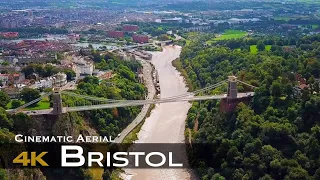 BRISTOL 4K Drone 🇬🇧 | England UNITED KINGDOM