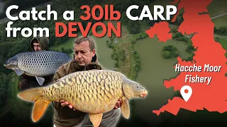 Catch a 30lb CARP from DEVON | Hacche Moor Fishery | Lake Exclusive | GoCatch