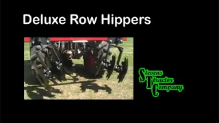 Deluxe Row Hipper ft The Bayou Gardener | Stevens Tractor Company