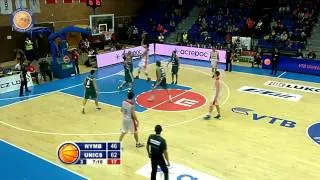 Nymburk - UNICS Highlights. 08.12.2013