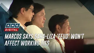 Marcos says Sara-Liza 'feud' won't affect working ties | ANC