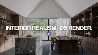 How to create realistic interiors using D5 Render | Full tutorial