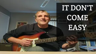 It Don't Come  Easy ( Ringo Starr ) Guitar Lesson