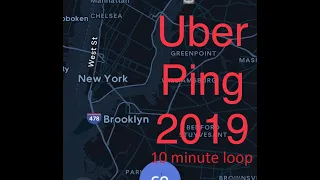 10 MINUTE LOOP - UBER PING SOUND - current 2021 UberEats / passenger request sound rideshare driver