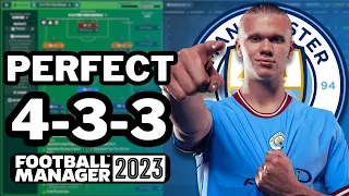 You MUST TRY This PERFECT 4-3-3 Possession Tactic | Haaland Scores 70+ Goals | FM23 Tactics
