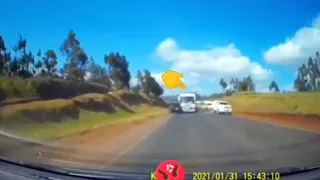 **Dangerous Driving** Careless Overtaking Leads To Fatal Head-on Collision.. Kenyan Roads