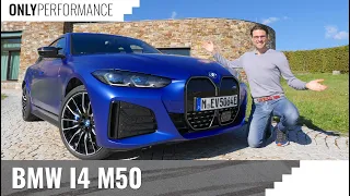 BMW i4 M50 - Driving Review of the First Ever Electrified BMW M !