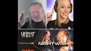 Nightwish Hellfest 2022 w/David Heretic & Just Jen Reacts | Nightwish Concert Review (Part 1)