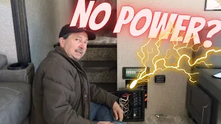 12 Volt DC Power Converter Not Working When RV Is Connected To Shore Power. Works On Battery Power.