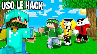 2 SPEEDRUN CON LE HACK vs 2 CACCIATORE - Minecraft ITA