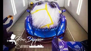 First Liquid Wrap Lamborghini Aventador in The US!