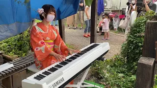川越のストリートピアノでドラマJIN-仁-Main Titleを弾いてみた