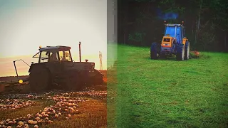 😎🥰Zbiór traw w Gr Wiszowaty 😍 Fendt ,Renault ,Pronar Claas,2x Ursus💪👿Renata dostaje po garach