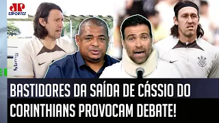 "OLHA ISSO! TÁ CLARO que o Cássio TÁ PU%0! A INFORMAÇÃO é que..." SAÍDA do Corinthians pro Cruzeiro?