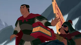 Mulan 1998 film Mountain Fight Part 1