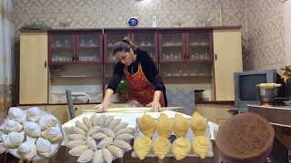 We Prepared Badambura / Şekerbura / Honey Cake From Our Unsatisfied National Cuisine
