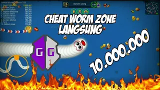 CHEAT WORM ZONE LANGSUNG BESAR MENGGUNAKAN GAME GUARDIAN 100% MUDAH & WORK