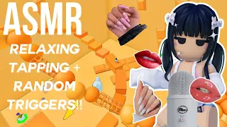 Roblox ASMR ~ tapping + relaxing triggers for sleep, gaming, studying etc.🎧💤 (Escape Choko Tower)