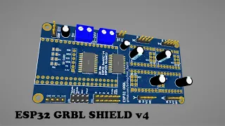 ESP32 GRBL SHIELD v4